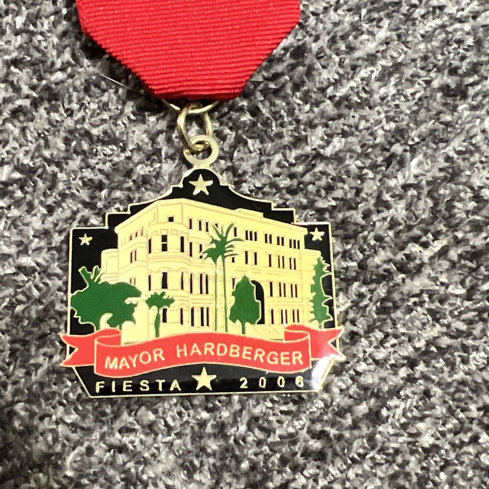 2006 Mayor Hardberger, San Antonio Mayor, Fiesta Medal- Very Rare Piece History 