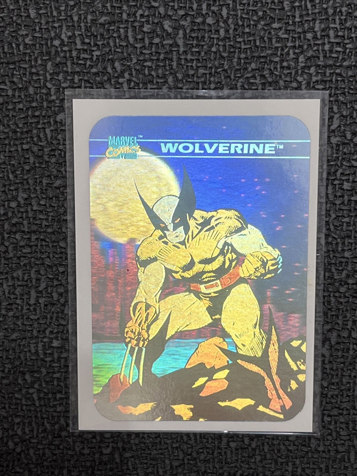 1990 Marvel Universe Wolverine HOLOGRAM MH-4💥💥