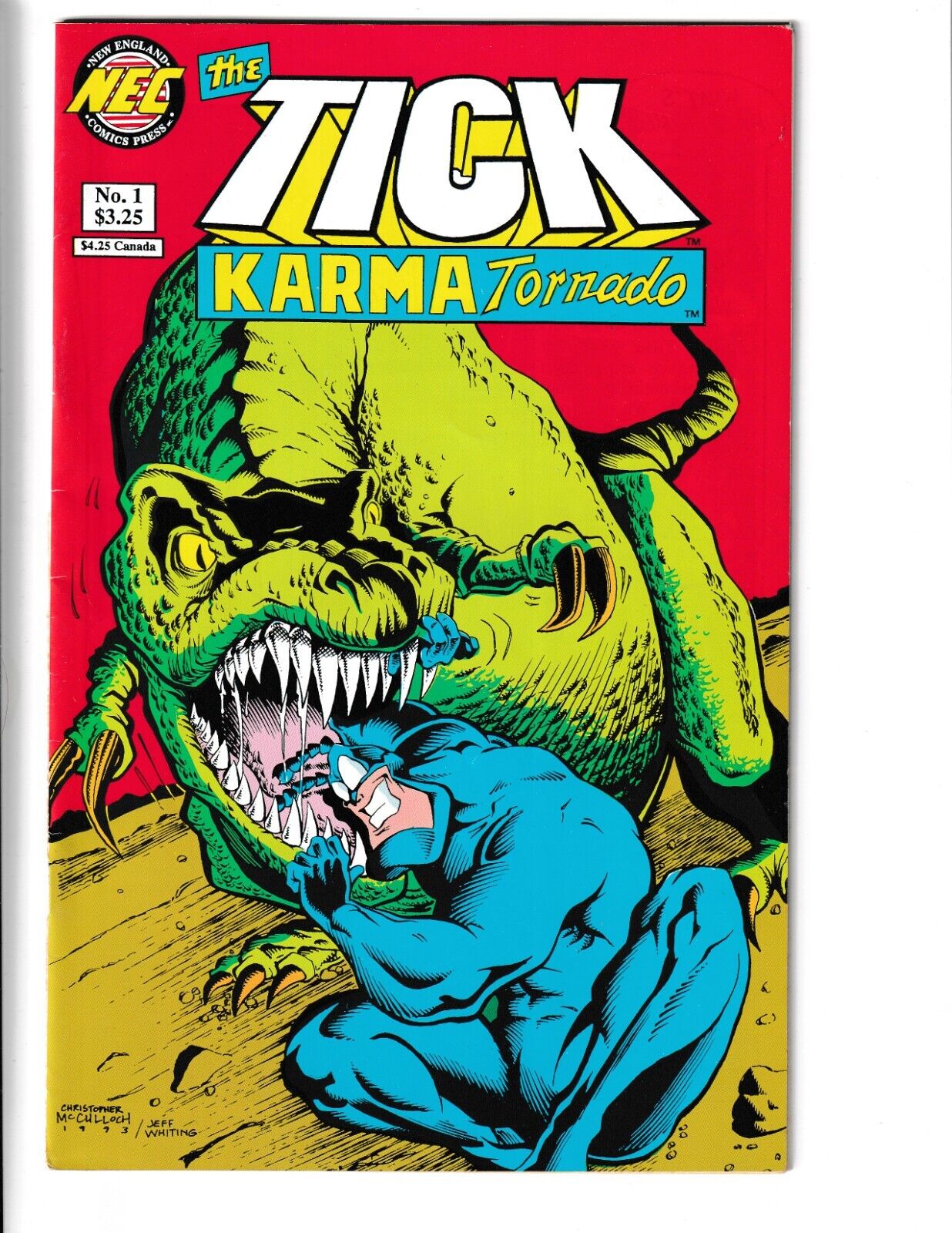 The Tick Karma Tornado (NEC, 1994) 1-9 Pick Your Book Complete Your Run