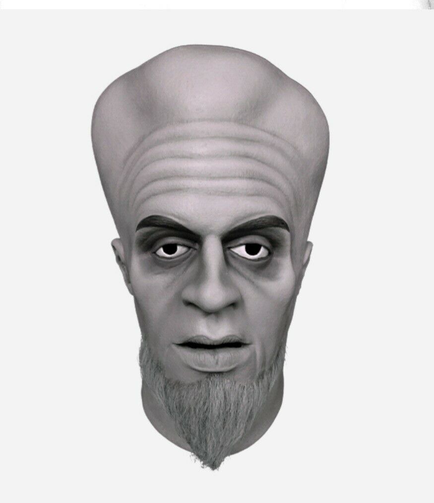 The Twilight Zone Kanamit mask Costume To Serve Man halloween TV Alien Area 51 