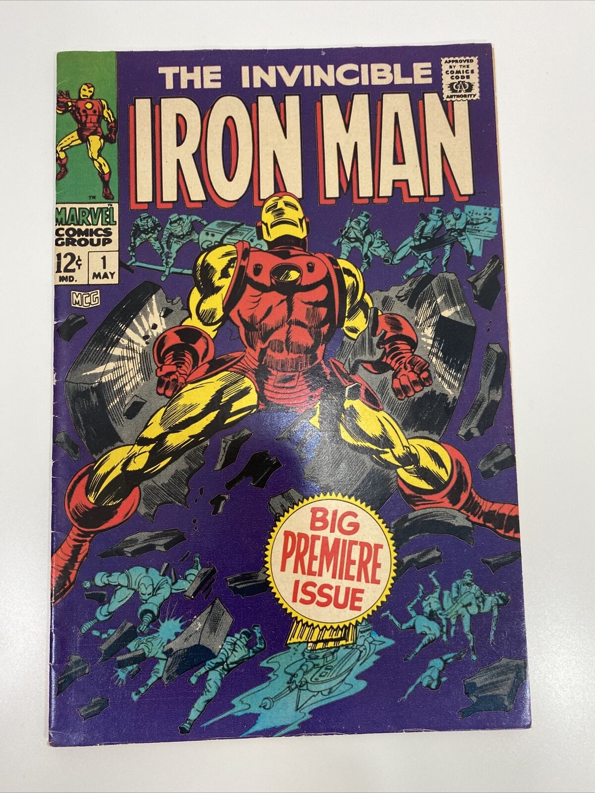 The Invincible IRON MAN #1 Big Premier Issue \