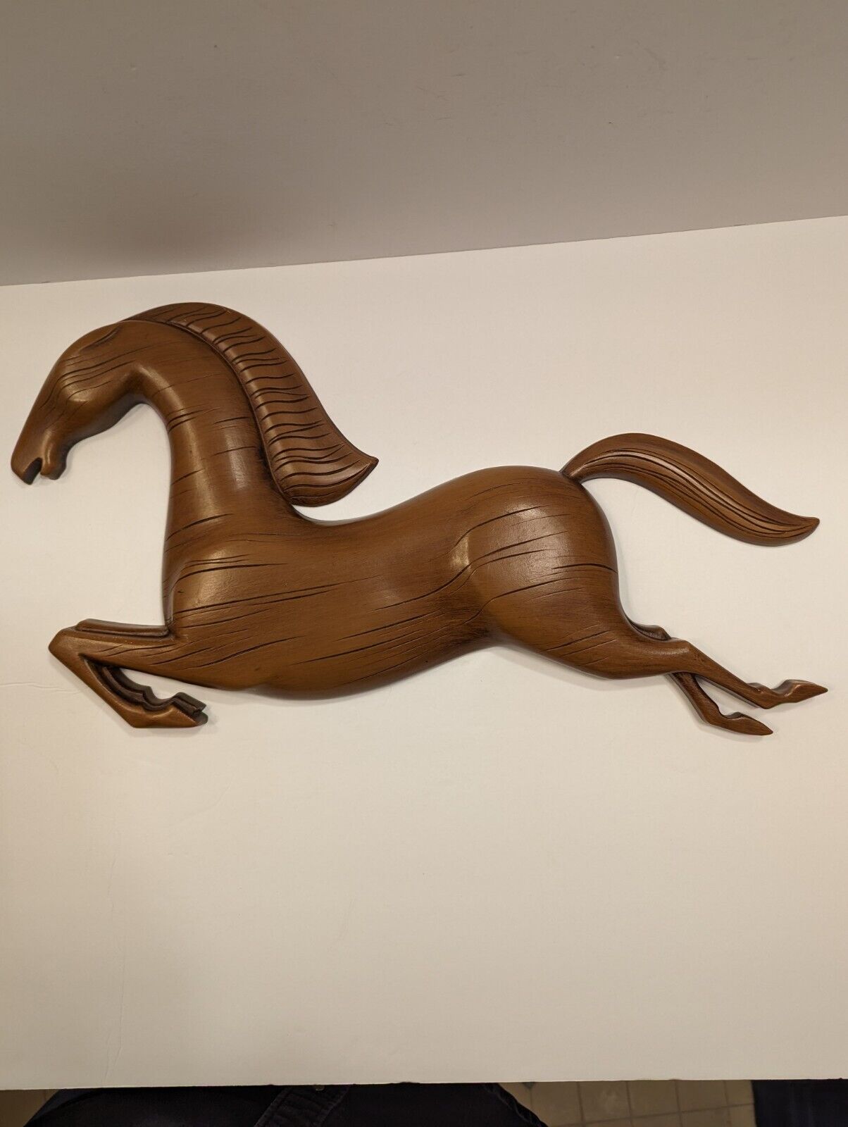 VTG 1966 Syroco Running Horse Hanging Wall Art 19\