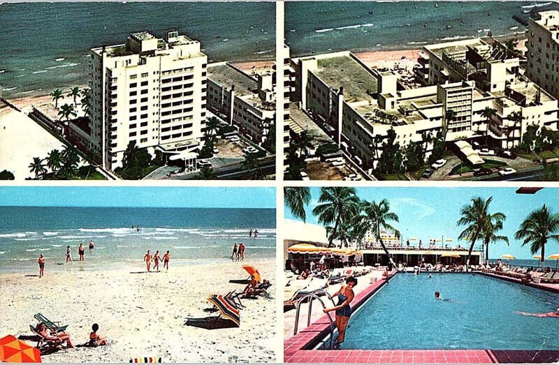 Postcard HOTEL SCENE Miami Florida FL AI8258