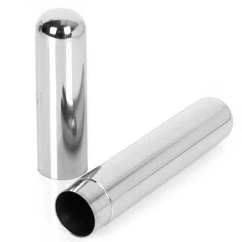 Travel Metal Portable Single Cigar Moisturizing Tube Holder Case Accessory