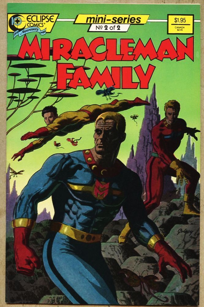 Miracleman Family #2-1988 fn/vf 7.0 Eclipse Garry Leach / Mick Anglo Make BOMake