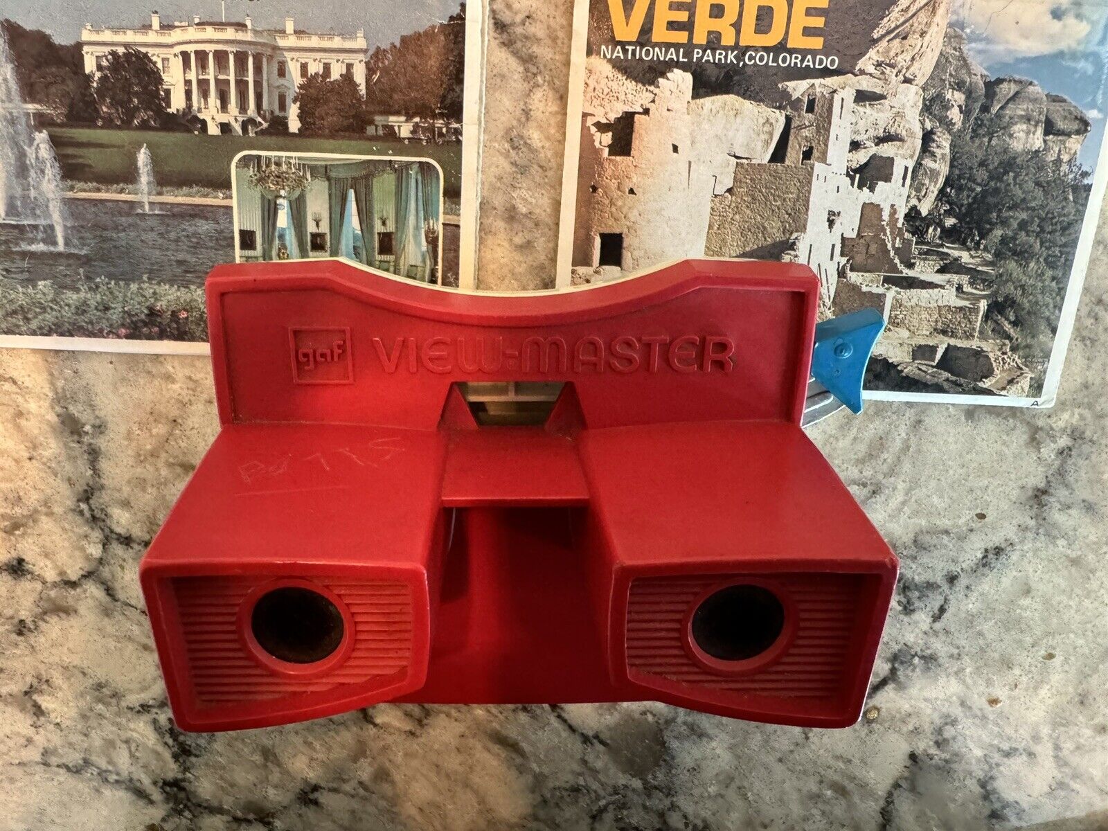 Vintage GAF View-Master Viewer and Lot Of Reels 1960s 1970s
