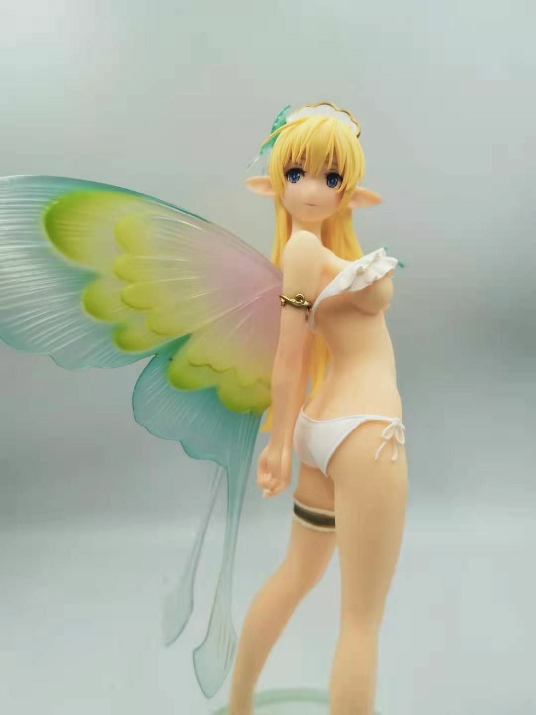 30CM Sexy Elves Girl Anime Characters Figures Soft silicone All Can take off