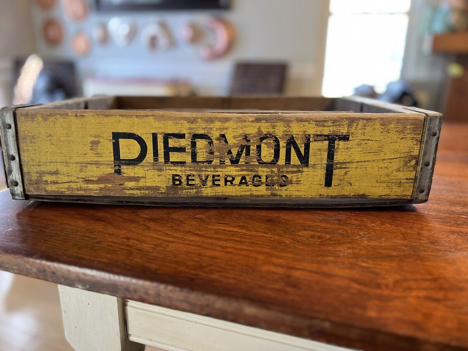 Rare Vintage Piedmont Beverages Bottle Crate