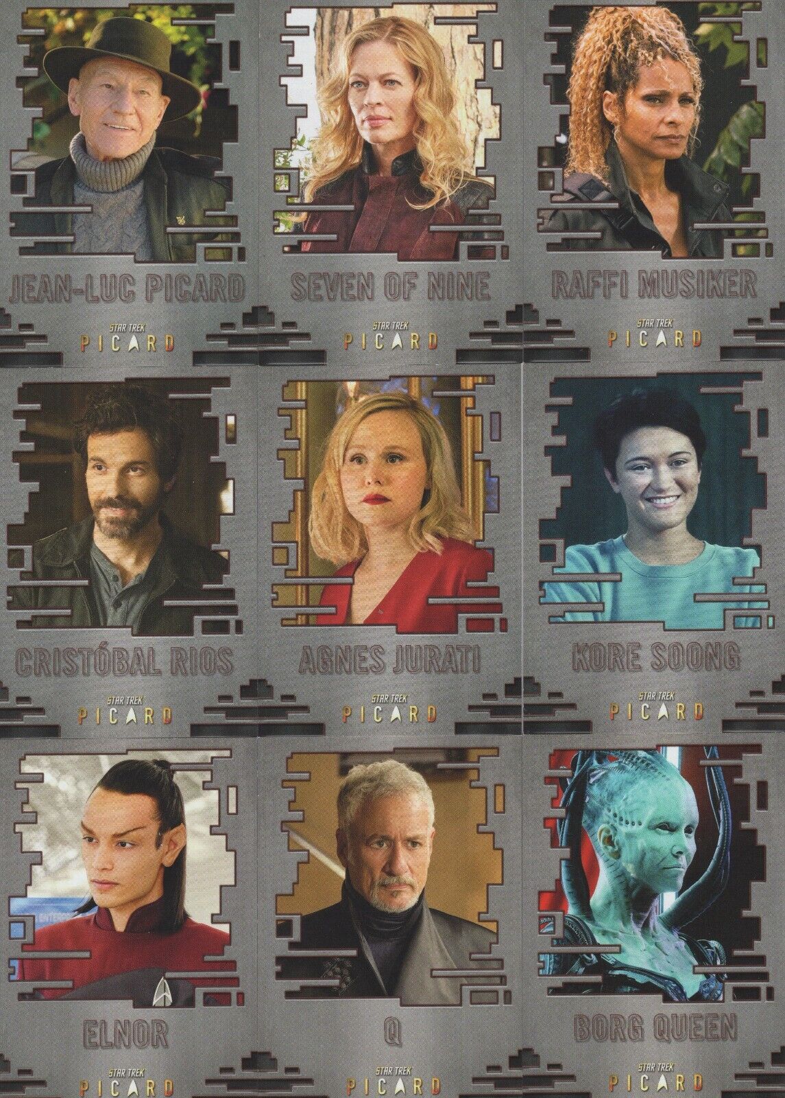 2024 Star Trek Picard Seasons 2 & 3 Character Cards - Pick Your Own