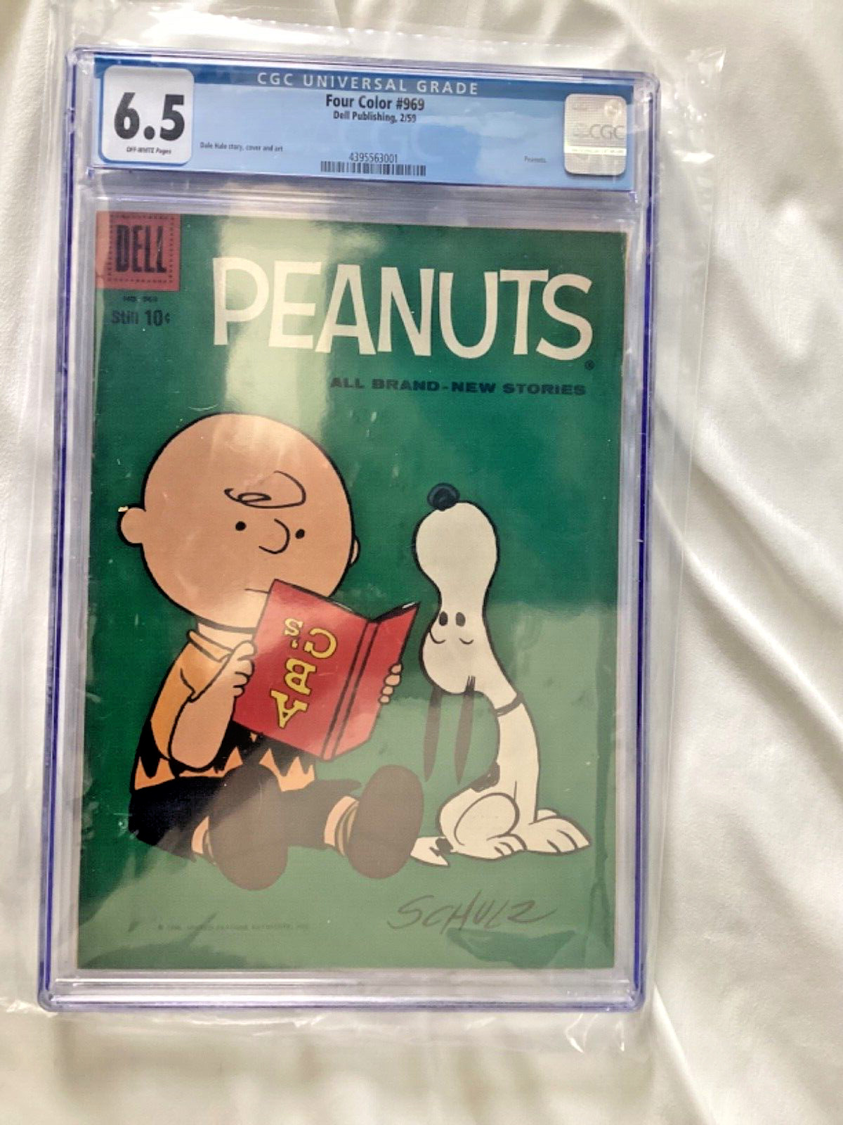 Four Color Peanuts #969 Cgc 6.5