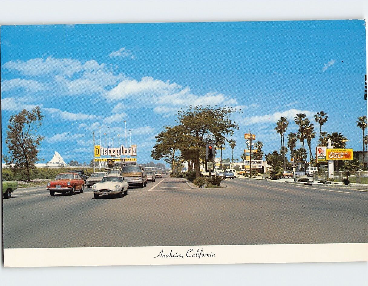 Postcard Harbor Blvd. Anaheim California USA