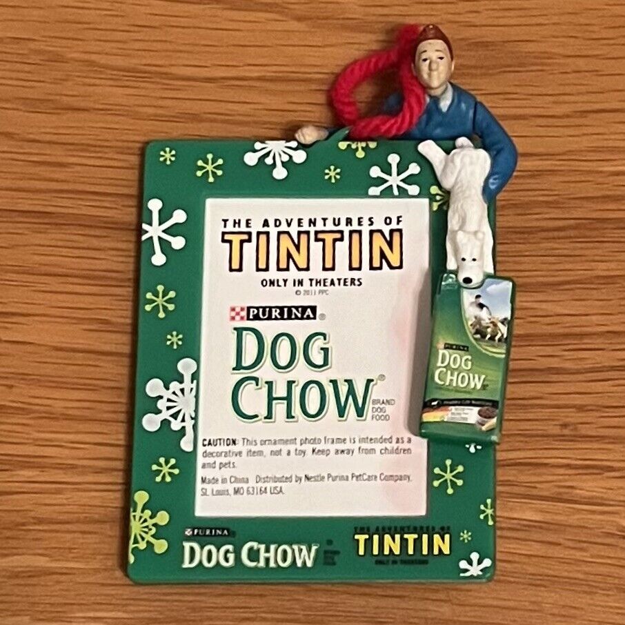 2011 Adventures Tintin and Milou Purina Dog Chow 2.5\