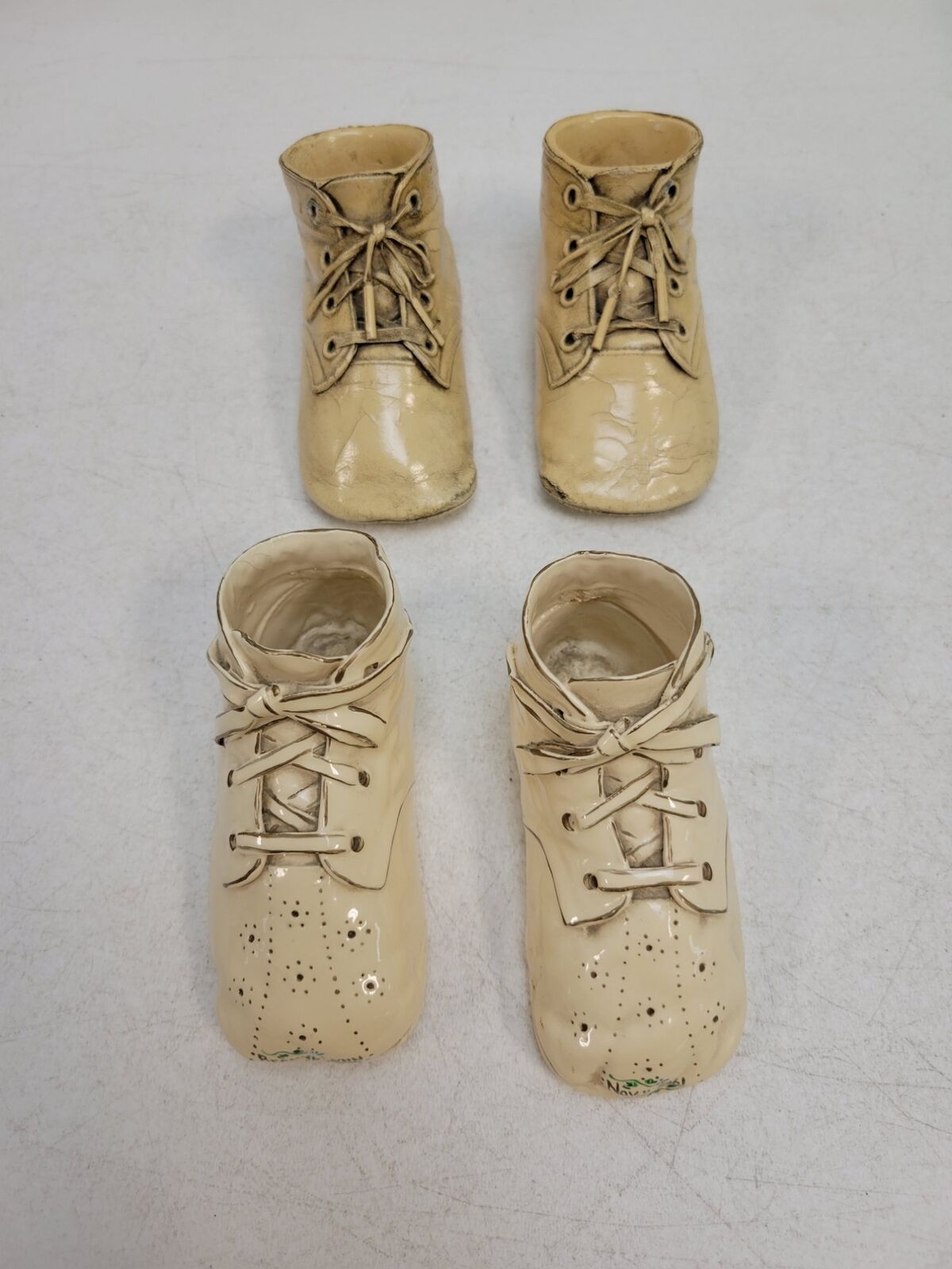 2 Pair of Clear Preservation technique of Baby Shoes
