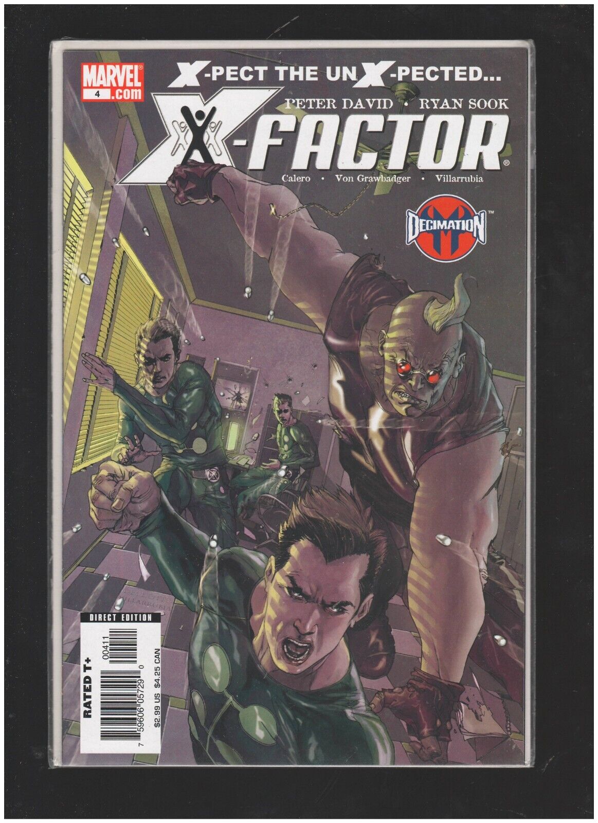 X-Factor #4 Vol. 3 Marvel Comics 2006 \'Decimation Tie-In\' MCU