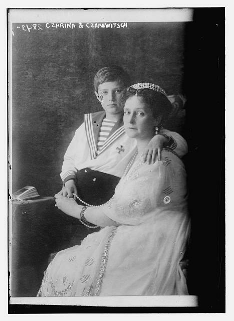 Czarina,Czarewitsch,Alexandra Feodorovna Romanova,Alexi Nikolaevich,1910-1915