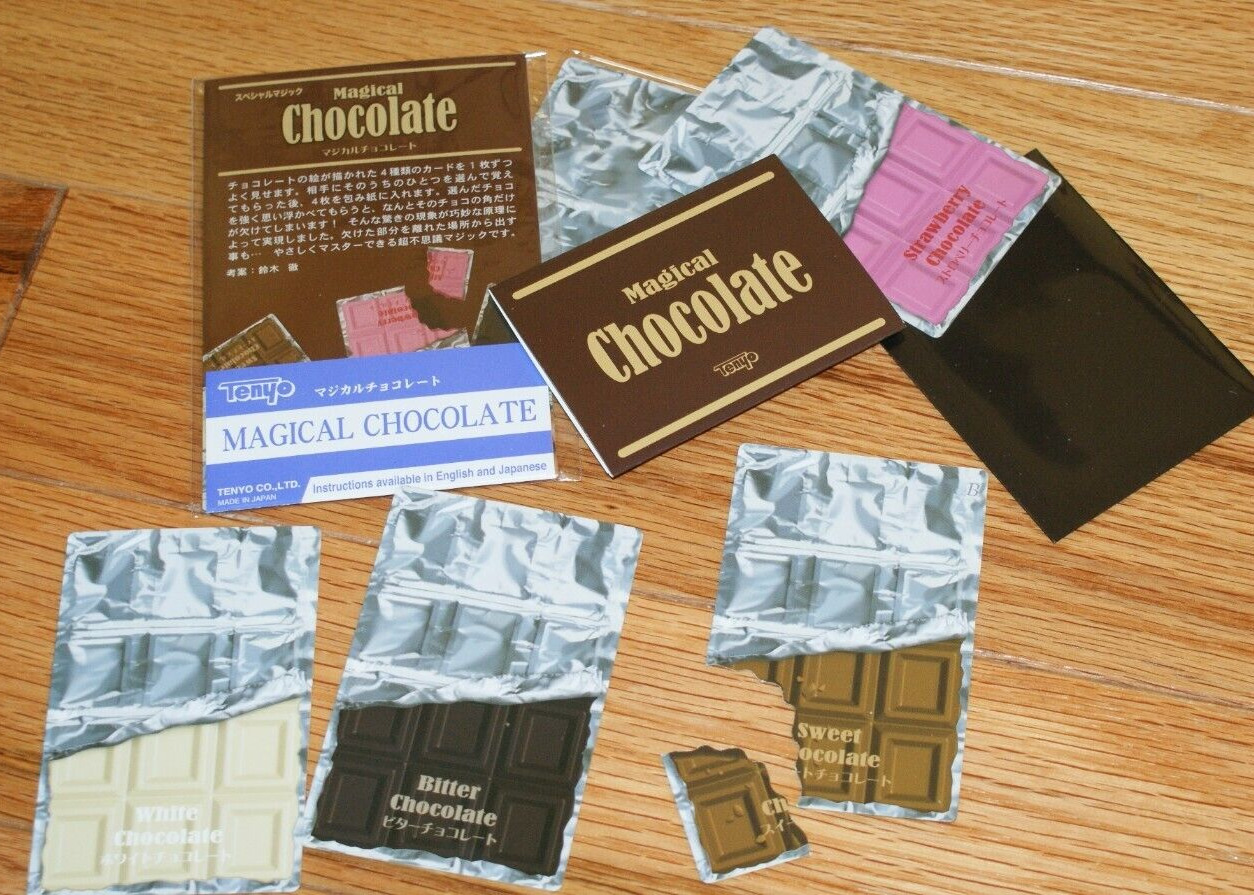 Magical Chocolate --TENYO (2017) -- very clever packet trick  Delicious   TMGS