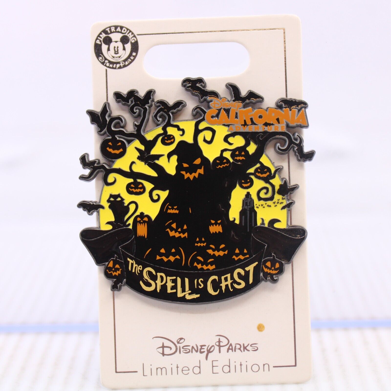 A4 Disney Parks LE Pin Nightmare NBC Oogie Boogie Spell Is Cast