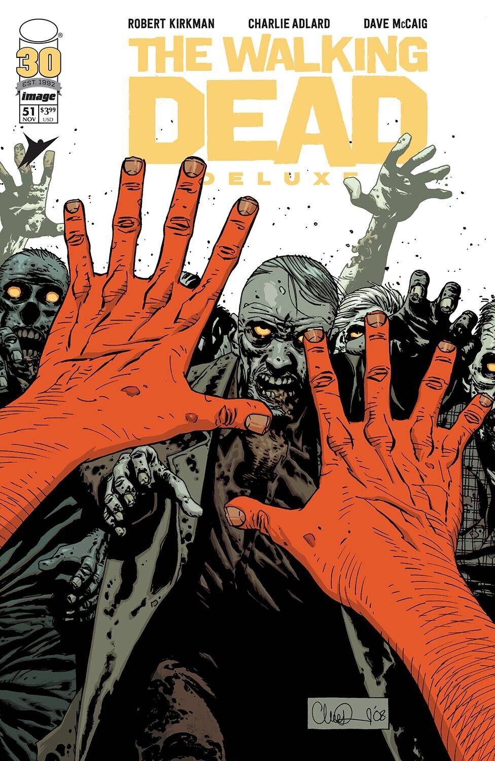 Walking Dead Deluxe #51 Cover B Adlard Image Comics 2022 NM+