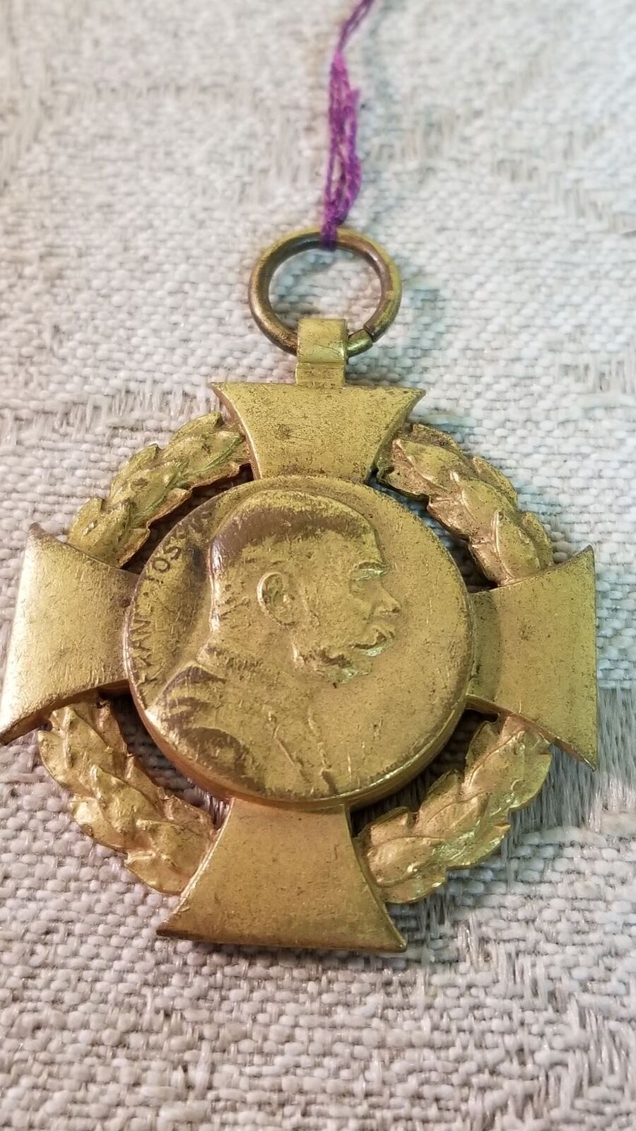 Austria Hungary Franz Joseph Dia Jubilee medal