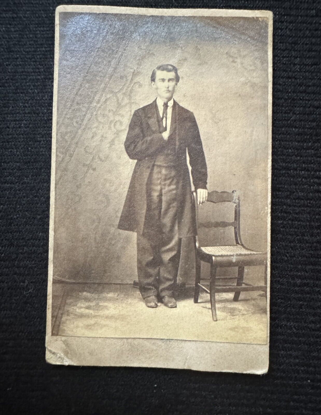 Antique Photo CDV or Cabinet Card of a Man Standing