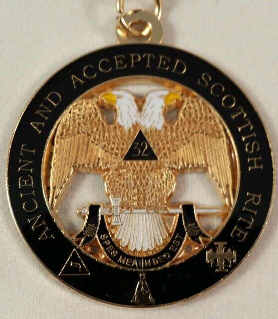 Freemason Scottish Rite 32nd Degree Key Chain 