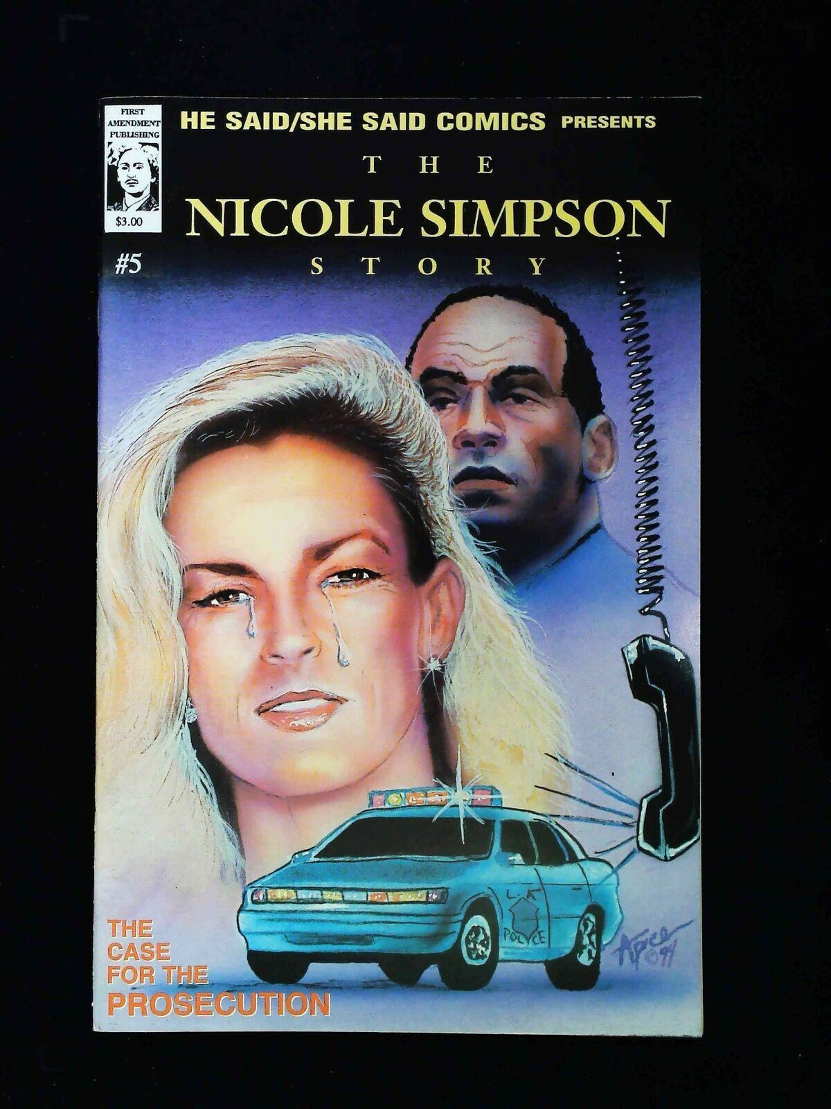 He Said/She Said Presents #5 First Amendment 1994 Nm-  Nicole Simpson Story