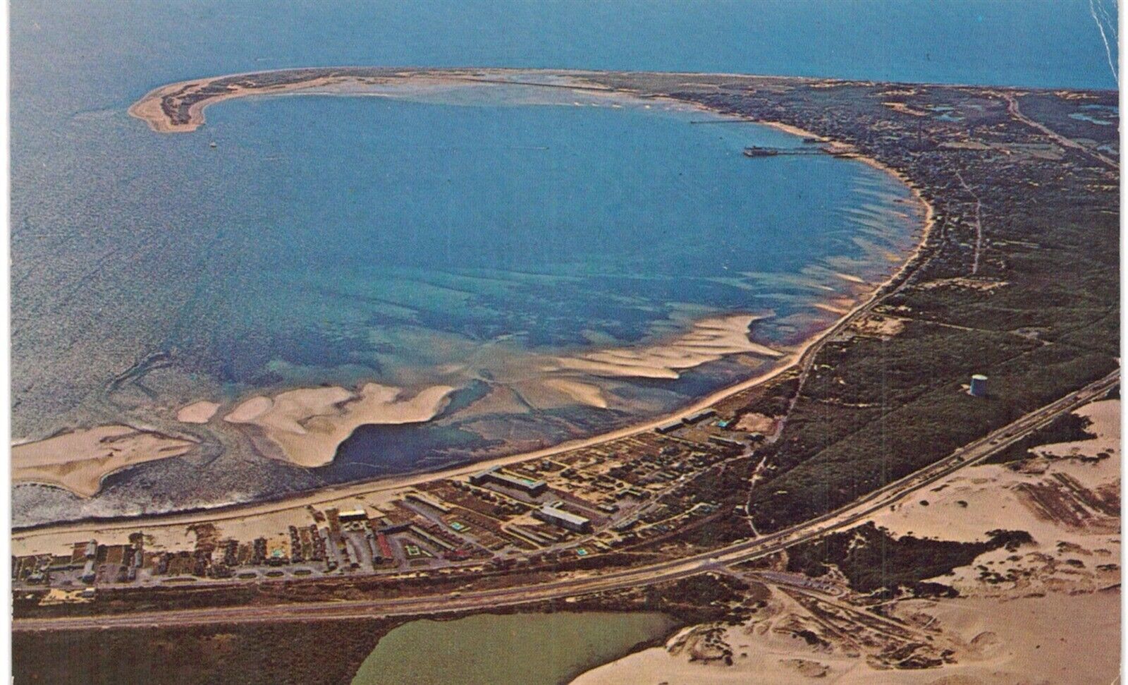 Cape Cod Aerial View Outer Cape 1960 MA 