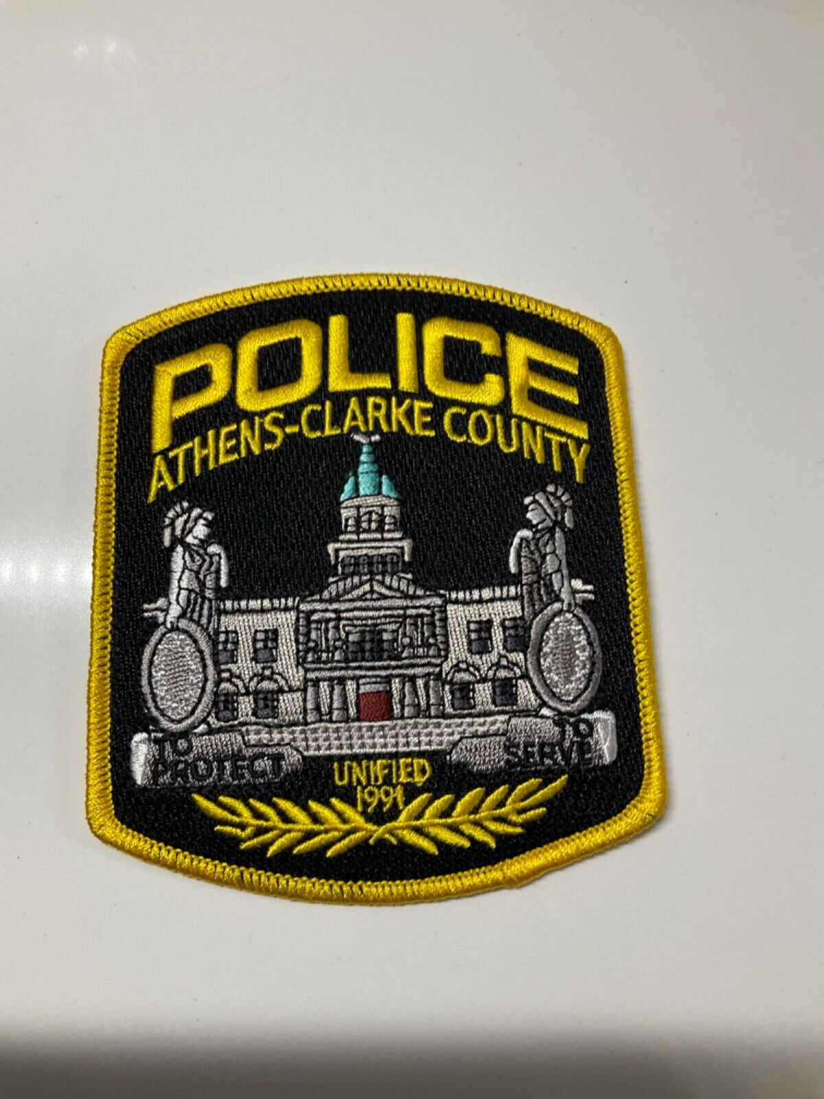 Athens Clark County Police State Georgia GA colorful