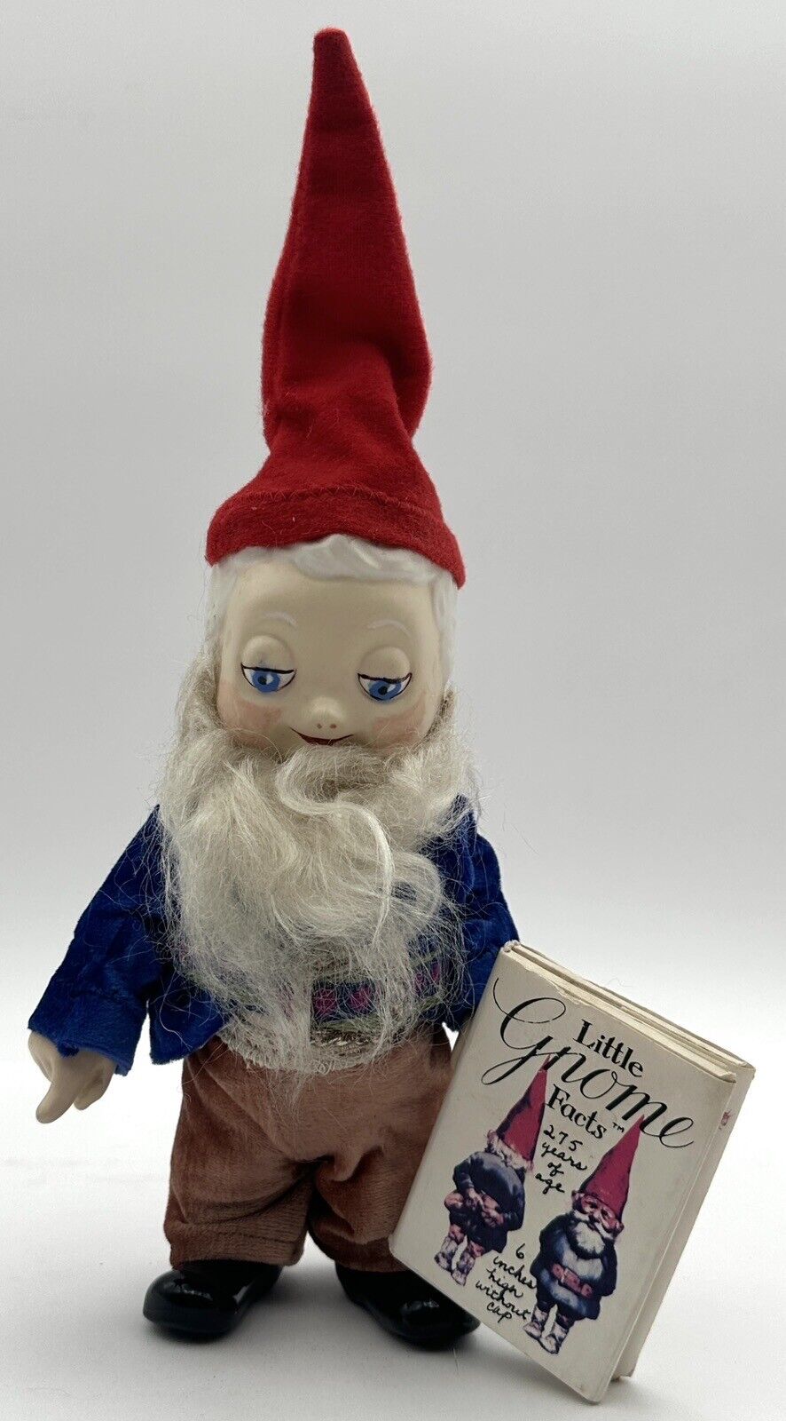 Vintage FB Thompson Bisque Doll Porcelain Gnome Elf Little Gnome Facts Unieboek