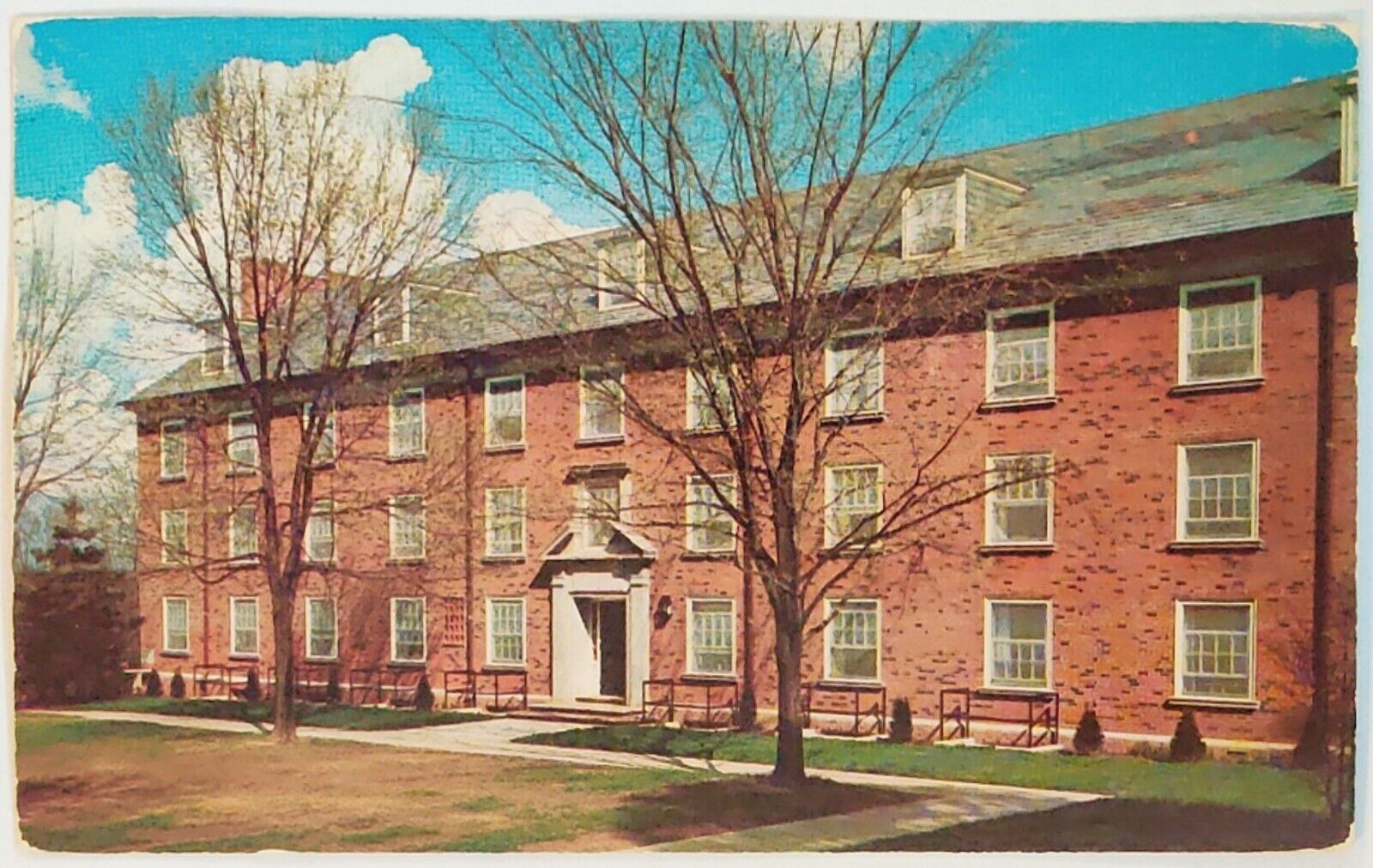 Edith Walton Deeds Hall Denison University upperclass women Granville Postcard