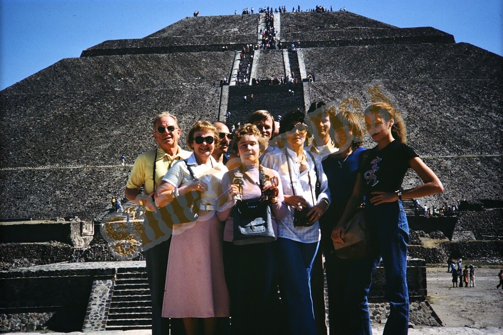 Vtg 1979 Slide Family Vacation Pyramid