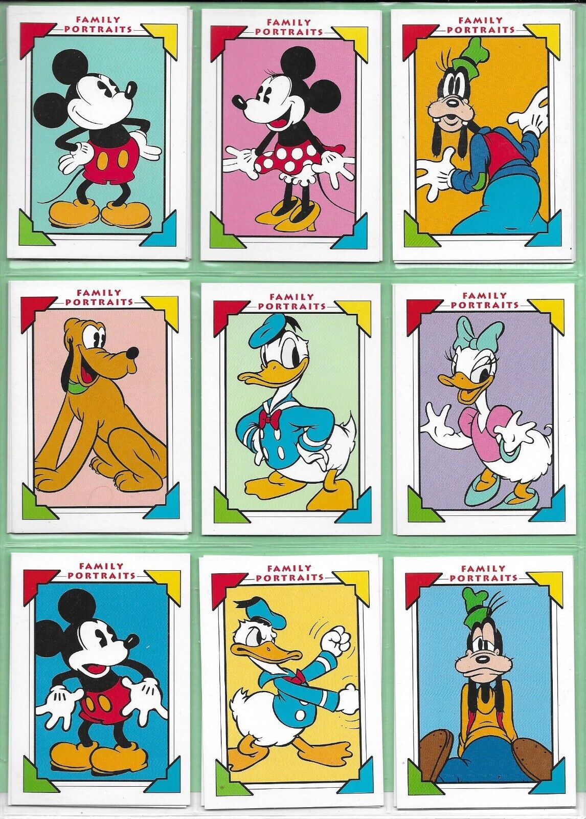 1991 Impel Disney Family Portraits ~ Pick Your Cards & Fill Your Sets Cards