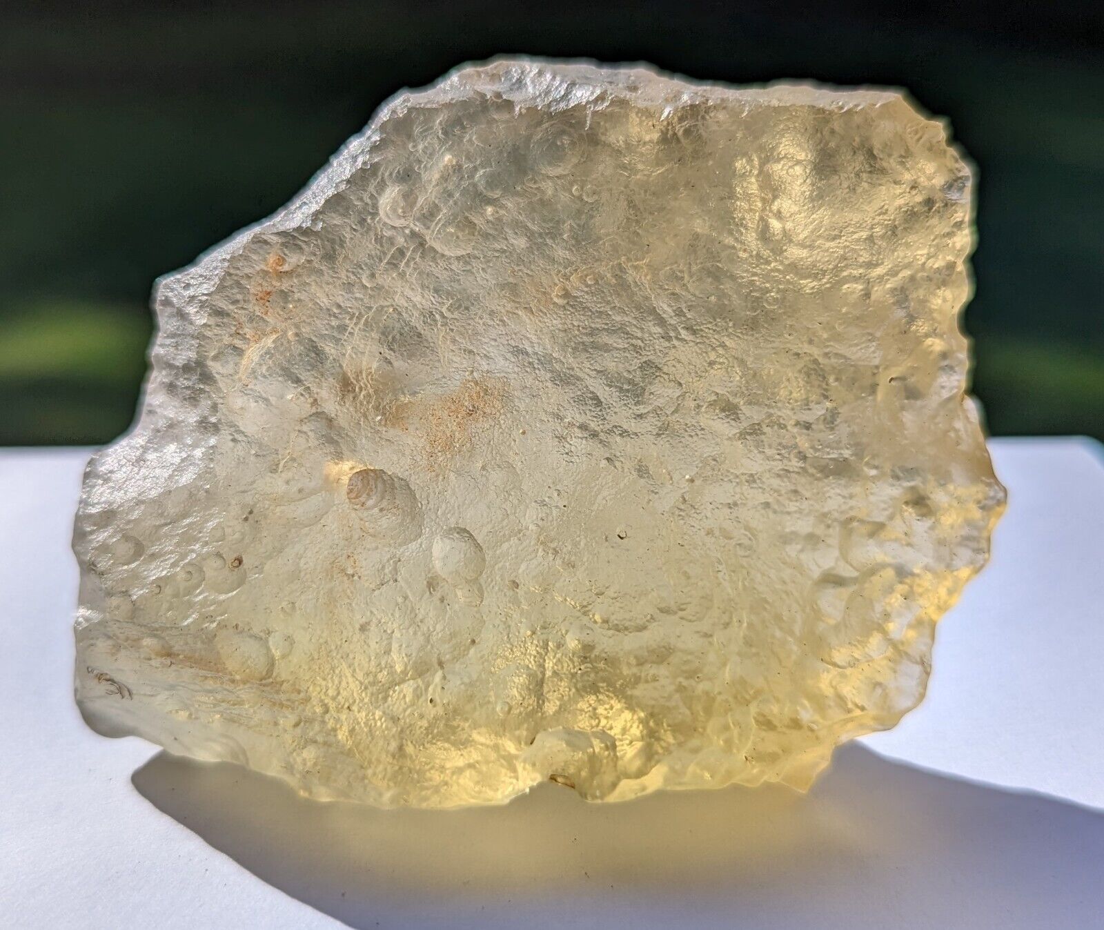 Libyan/Egyptian Desert Glass piece, 144 grams (very rare) (Pc B)
