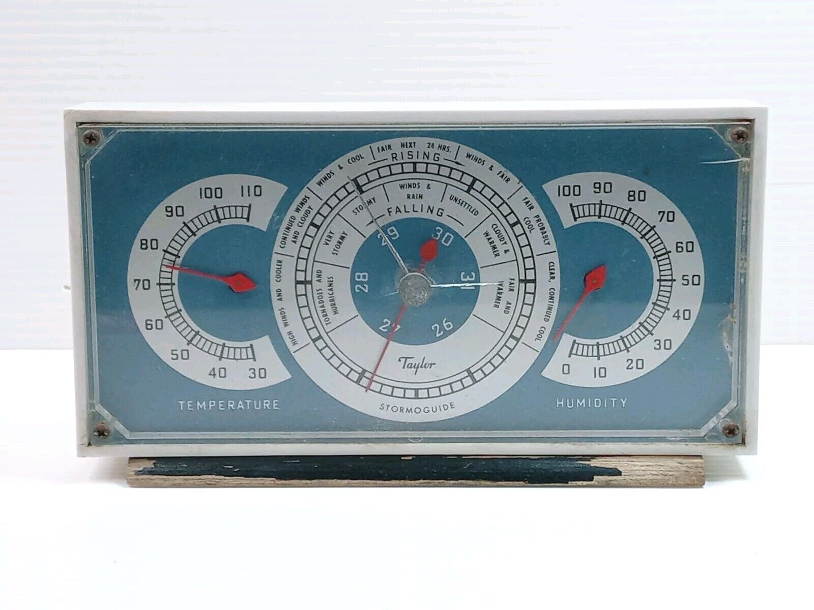Vintage Taylor Instruments Barometer Weather Station STORMOGUIDE