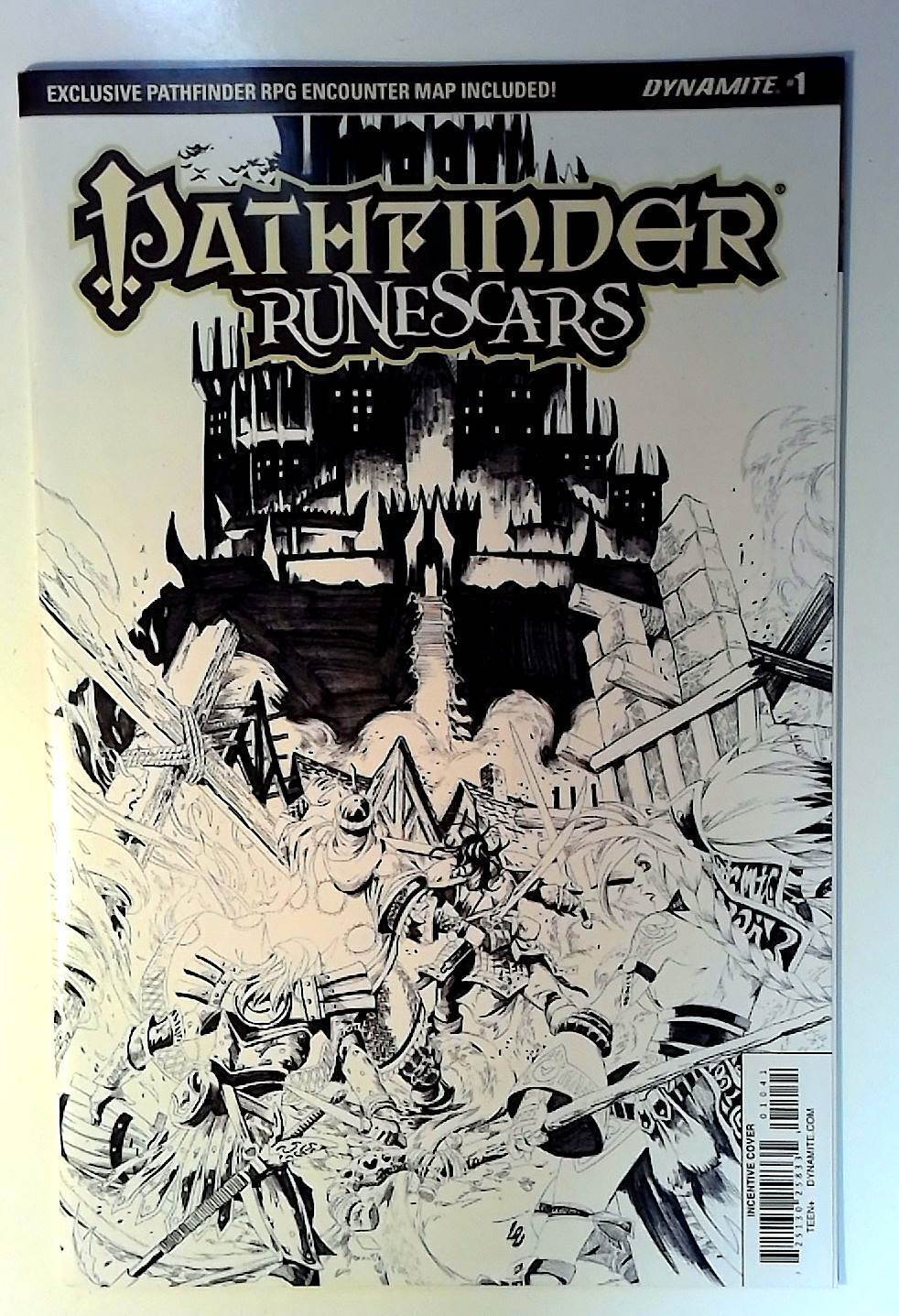 Pathfinder: Runescars #1d Dynamite (2017) 1st Print Comic Book