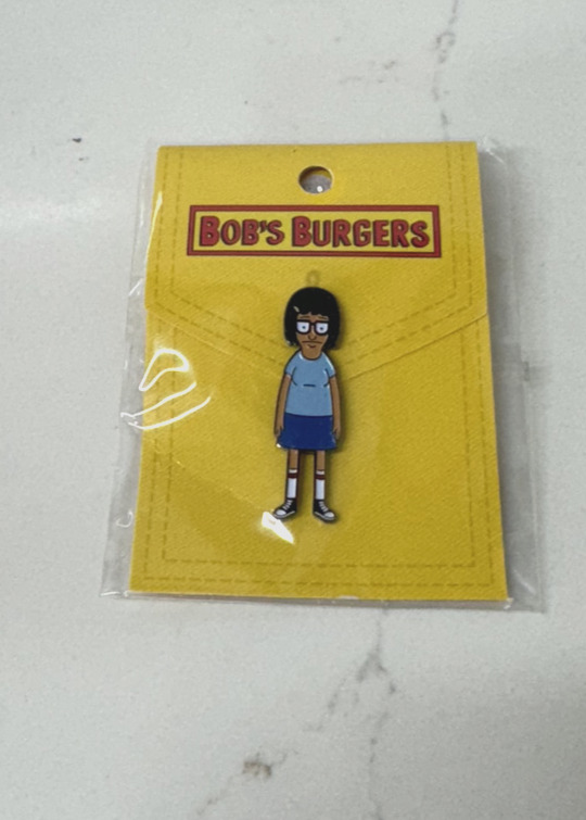 Exclusive New in Package Urban Outfitter\'s Bob\'s Burgers Tina Belcher Pin
