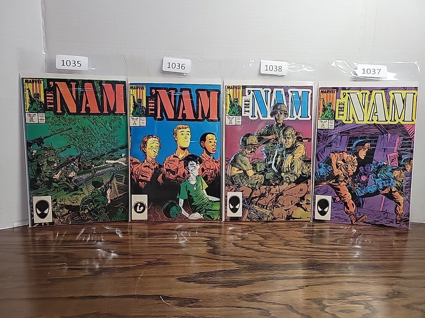 Lot Of 4 Sealed 1986-89 Marvel Comics 