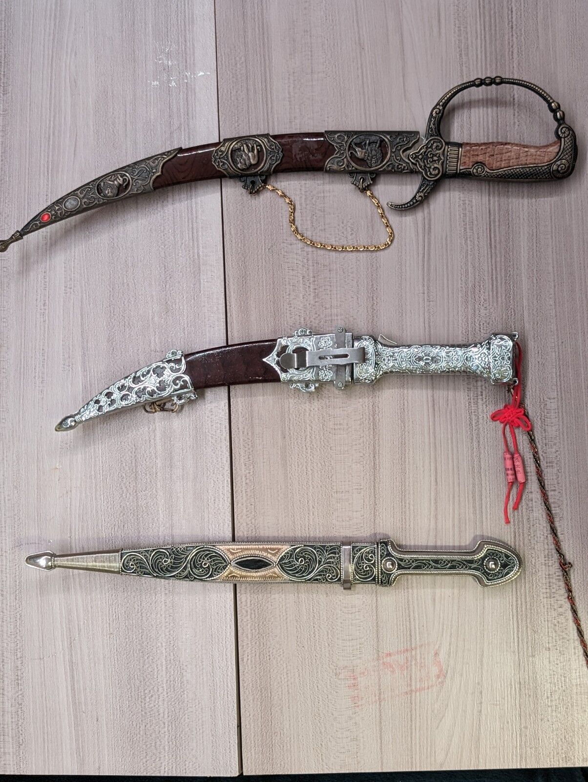 Lot of 3 Daggers | European and Asian Style Dagger