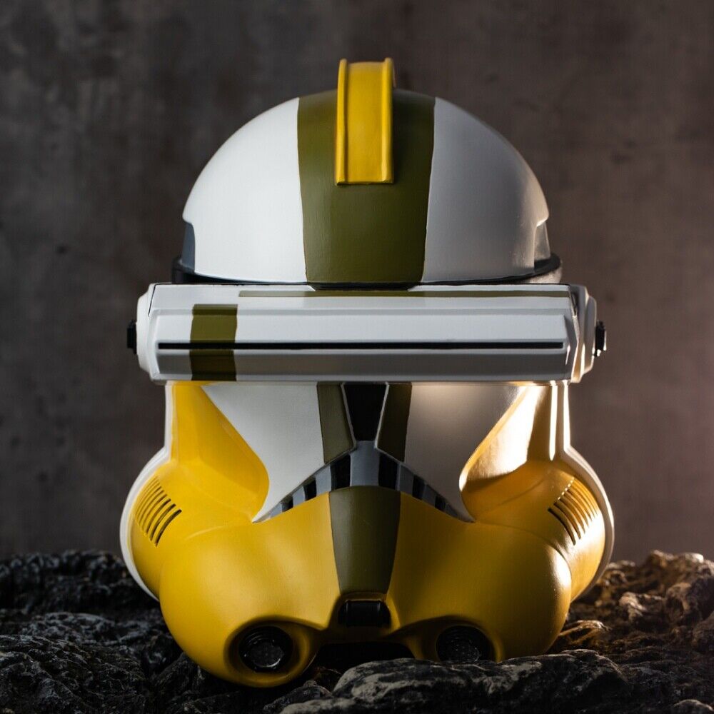 Xcoser 1:1 Star Wars Clone Commander Bly Helmet Cosplay Props Replica Halloween