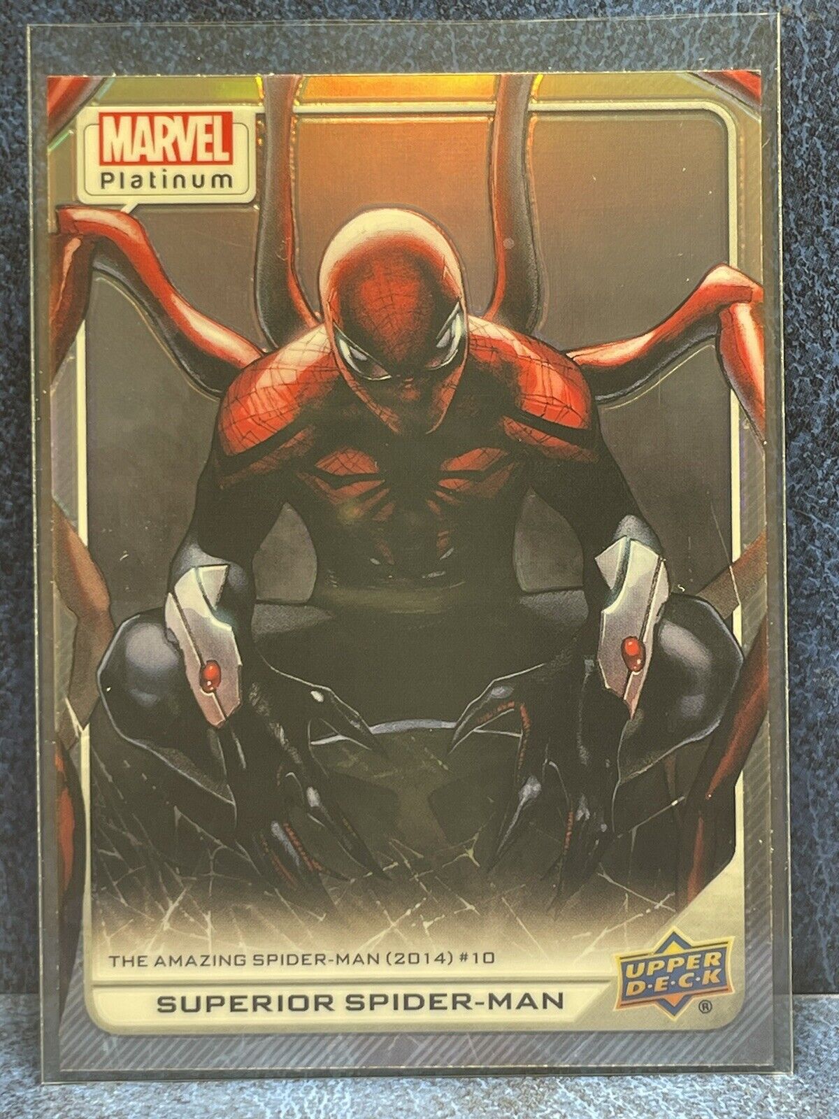 2023-24 Upper Deck Marvel Platinum #187 SUPERIOR SPIDER-Man RAINBOW Refractor