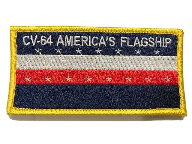 USS CONSTELLATION (CV 64) AMERICA'S FLAGSHIP patch