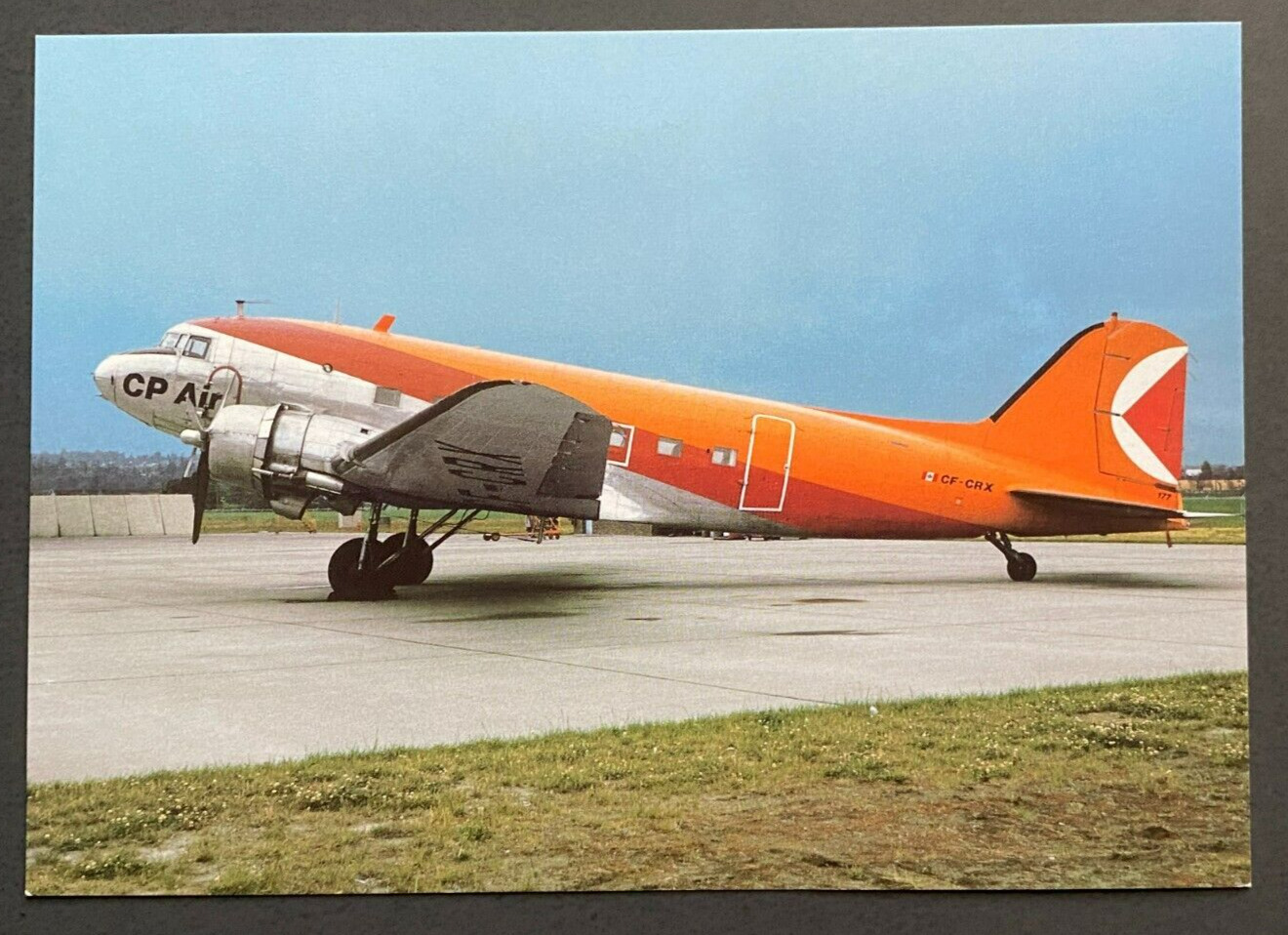 CP Air Douglas C-47A CF-CRX Aircraft Postcard