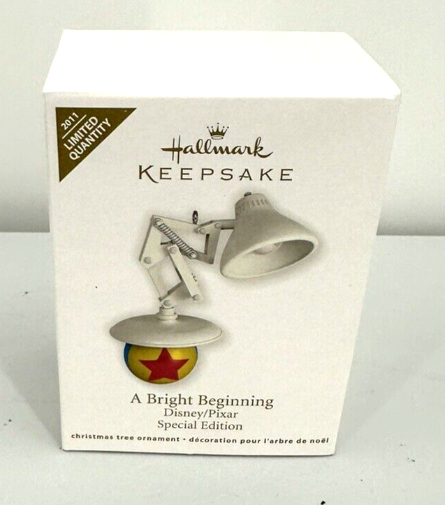 Hallmark Keepsake Ornament 2011 SPECIAL EDITION DISNEY PIXAR A BRIGHT BEGINNING