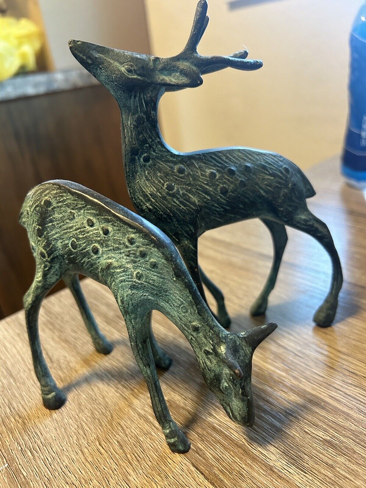 Pair of Mid Century Deer Figurines
