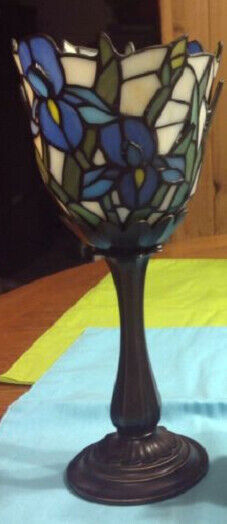 Partylite IRIS LAMP CANDLE HOLDER VERY RARE
