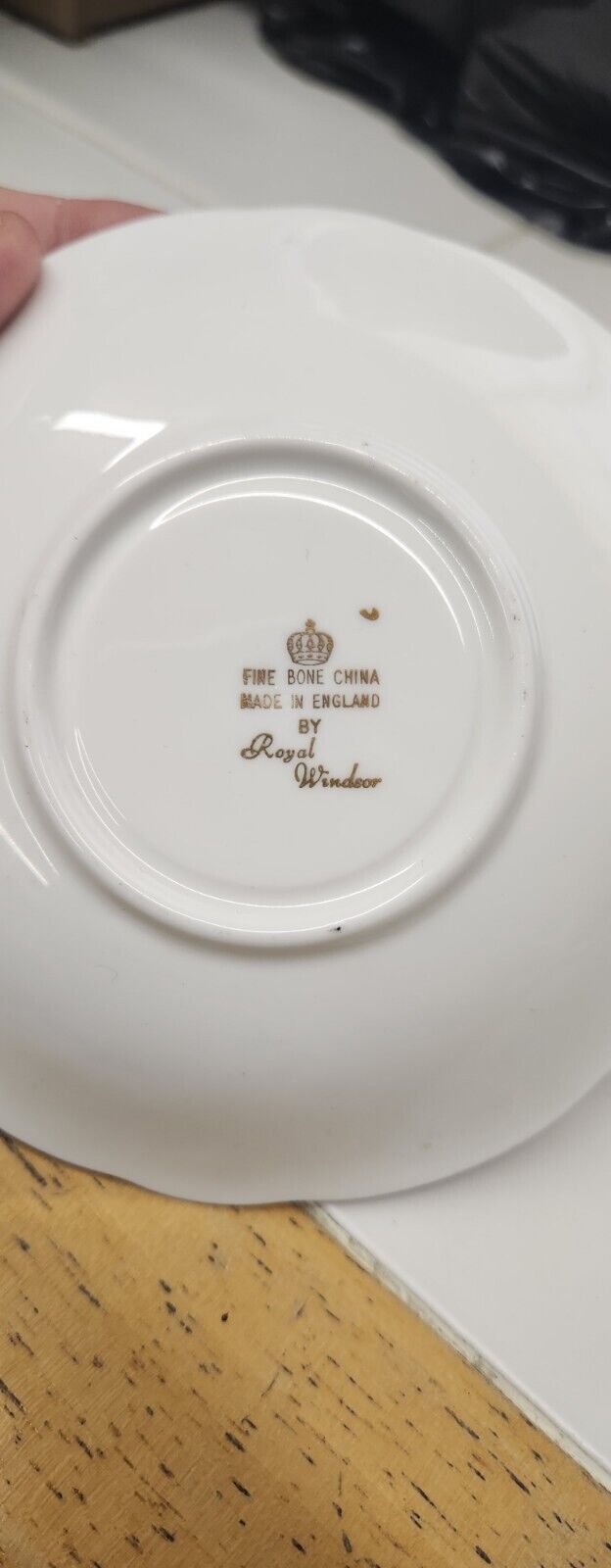 Vintage  Royal London  Bone China  Tea Cup Saucer Only Blue Flowers Design ...