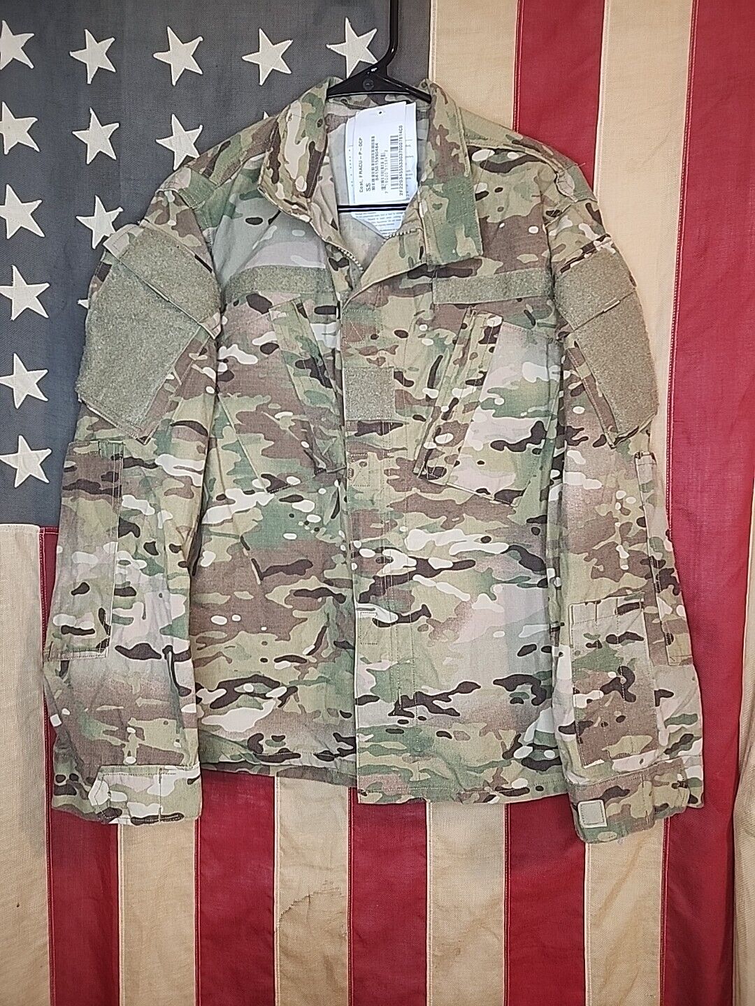 NWT Small Short - US Army USAF Unisex FR Combat Jacket Top OCP Multicam 8078