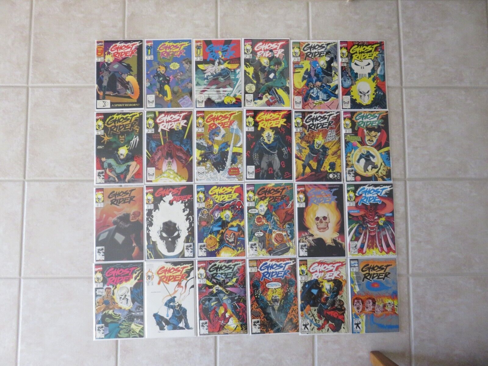 Ghost Rider  Marvel Comics 1990 #1-25 Missing #14 All NM or better
