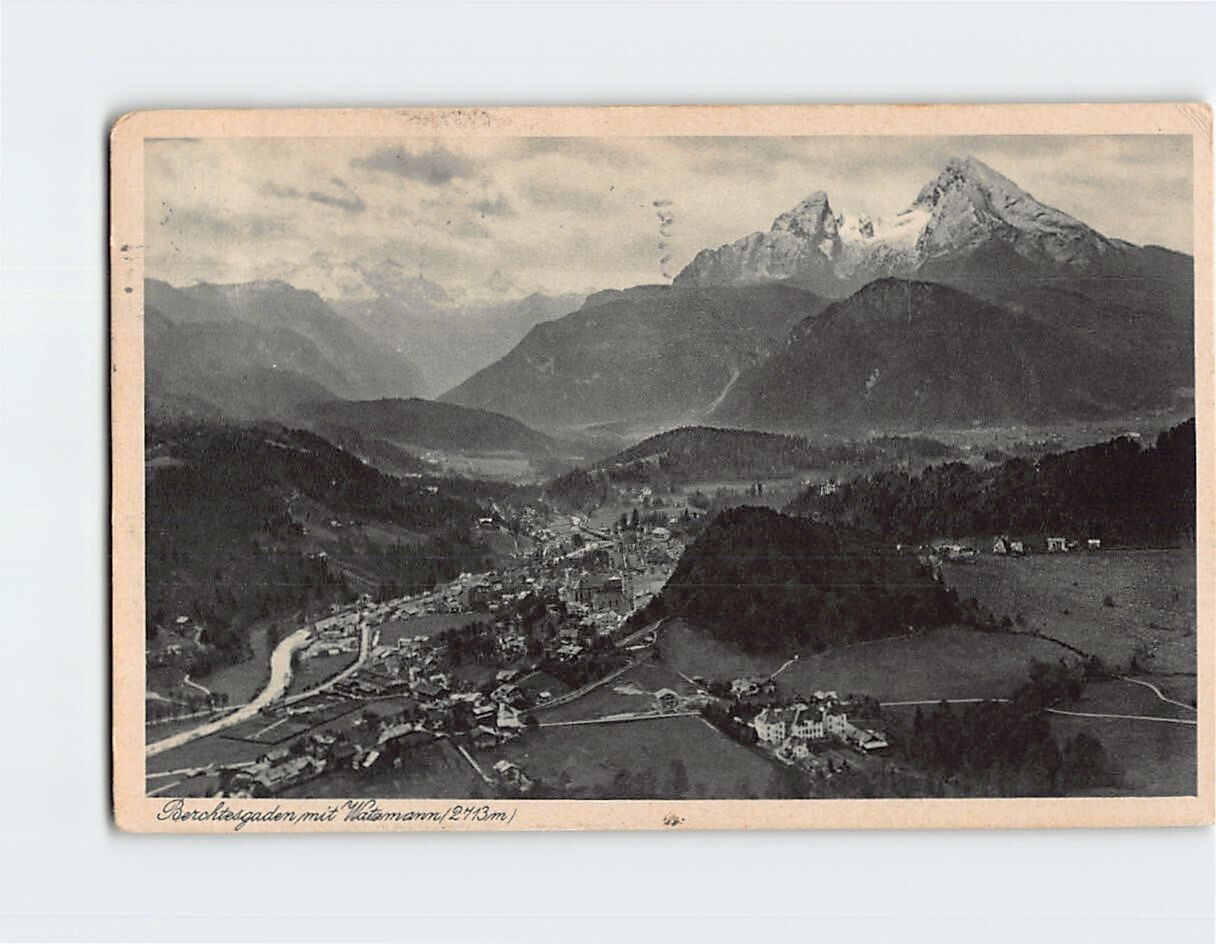 Postcard Mount Watzmann Berchtesgaden Germany
