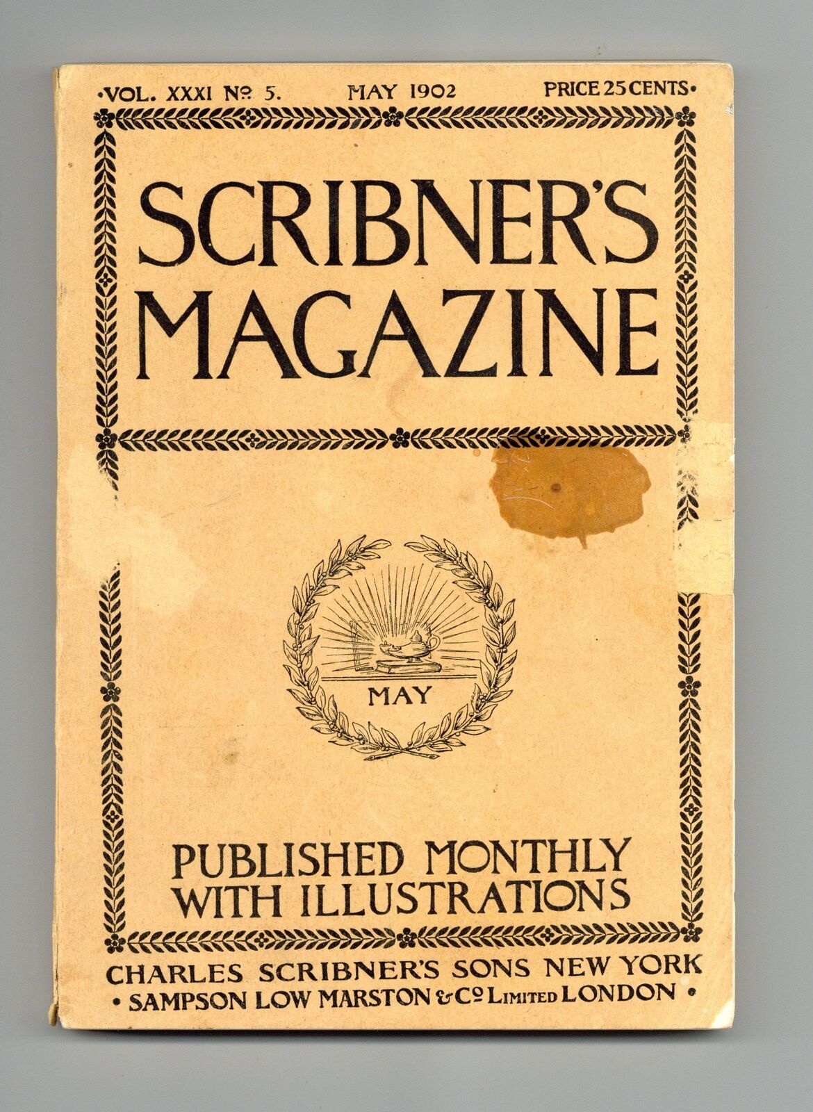 Scribner's Magazine May 1902 Vol. 31 #5 GD